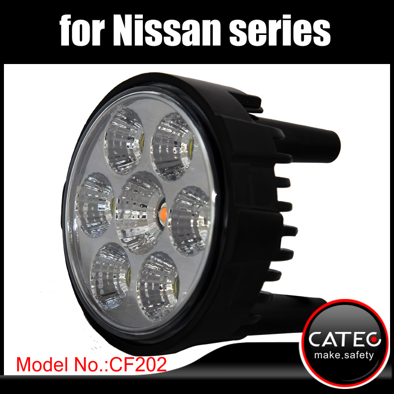 Nissan LED DRL fog lights