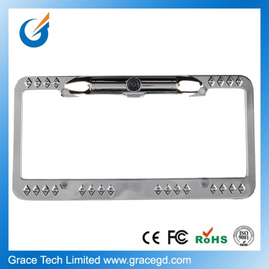 Car Number License Plate Camera for USA Plate Frame