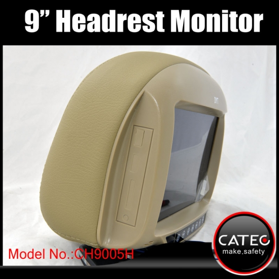 9 inch headrest monitors