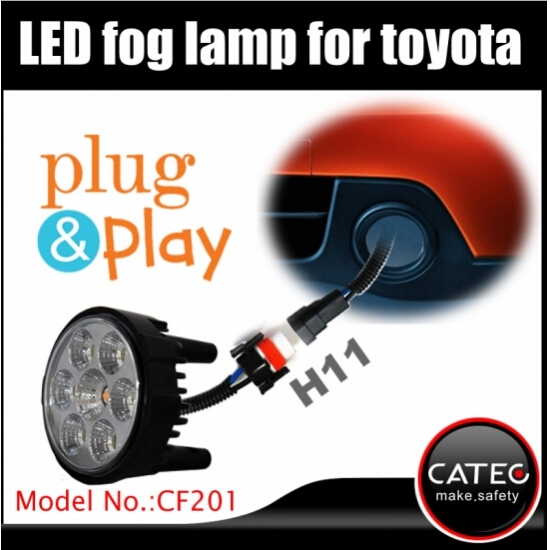 LED DRL fog lights for Toyota series