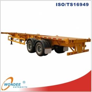 Tendem Axle 40 Feet Skeletal Semi Trailer